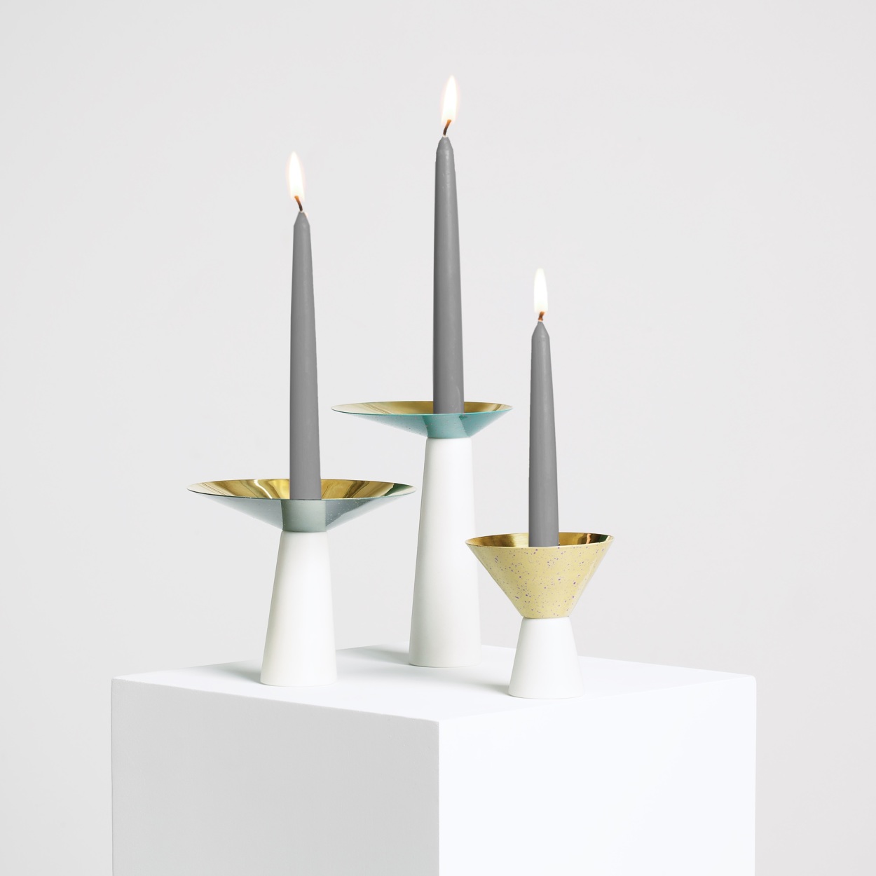 Asymmetrical Candle Holder 2014 Lukas Peet Design